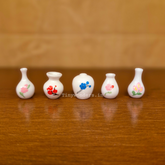 #662 Miniature Vases ( Set Of 5 )