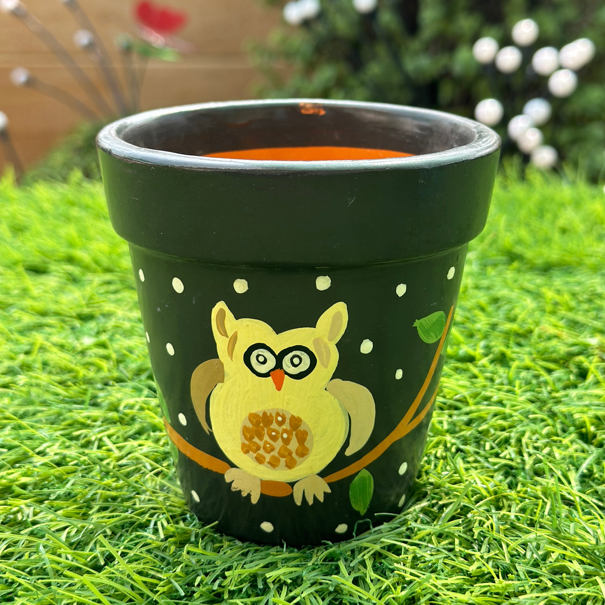 Owl Terracota Planter