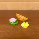 #554 Koi Pond Accessories 1 ( Set Of 4 )