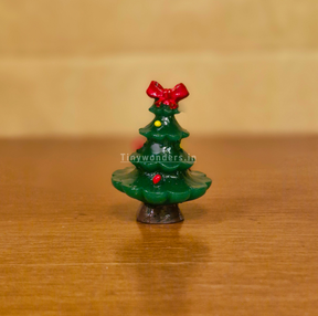 #619 Christmas Miniature Tree ( Set Of 2 ) Random Design