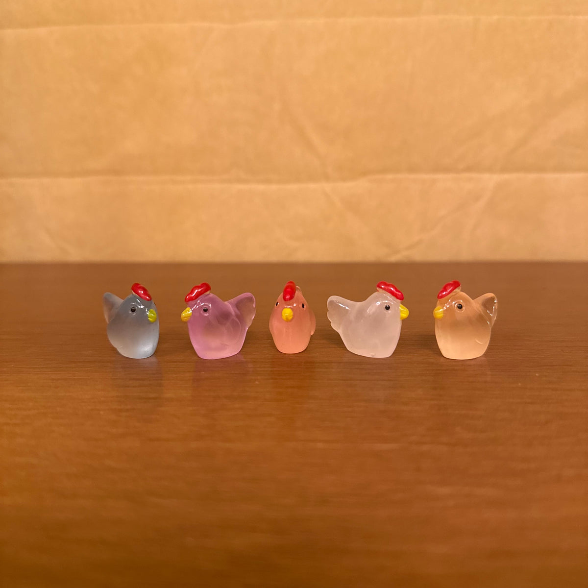 #396 Glow Hen ( set of 2 )