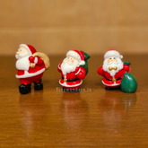#607 Miniature Santa Clause (Set Of 2 ) Random Design