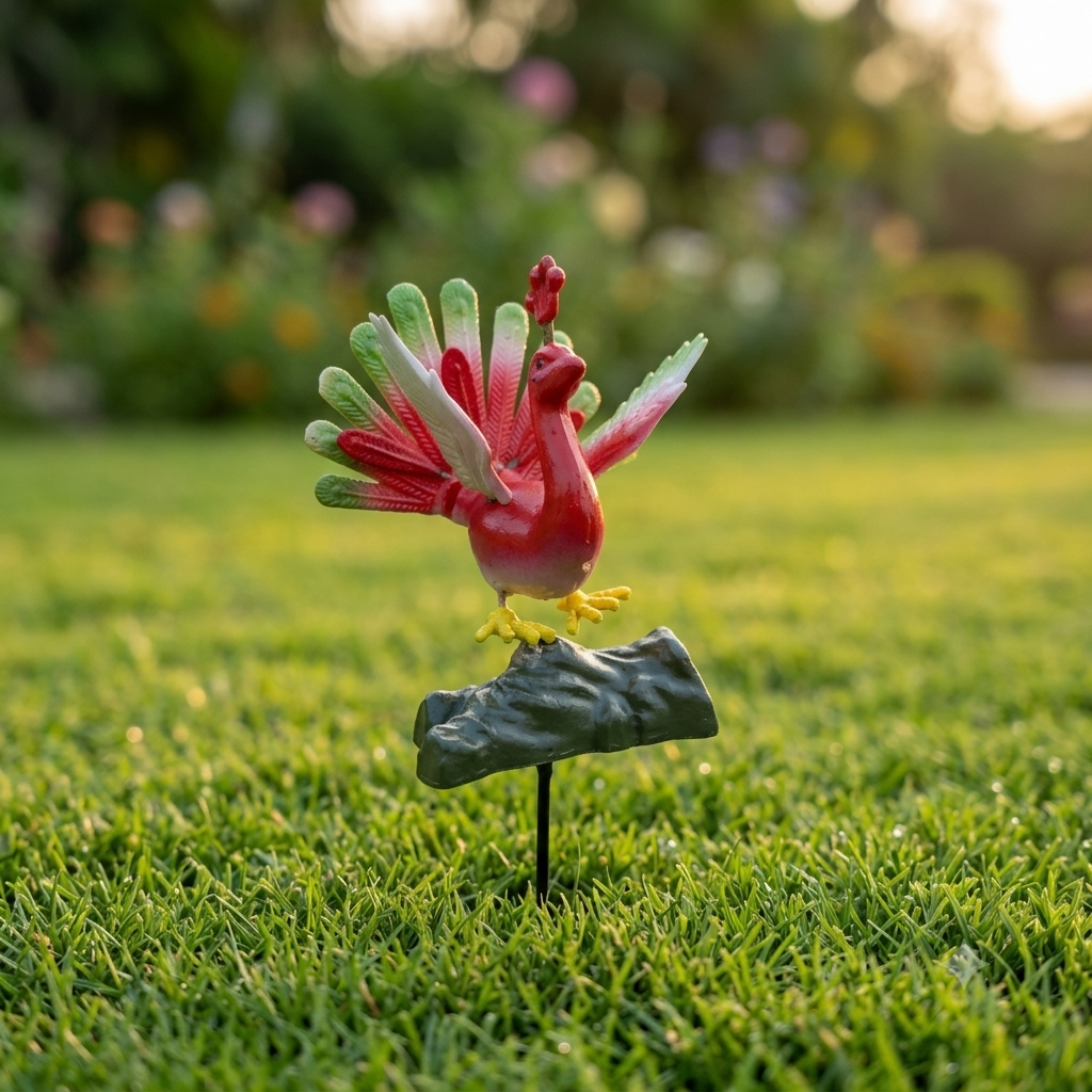 #S69 Colourful Peacock ( Set Of 2 )