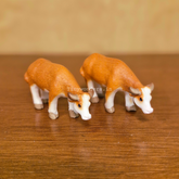 #671 Miniature Brown Cow ( Per Unit )