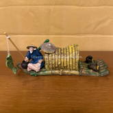 #560 Big Boat With Fisherman ( Per Unit )