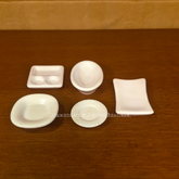 #524 dinner plates & Tray ( Set Of 5 )