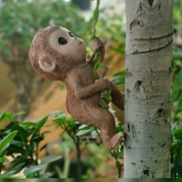 Charming Hanging Monkey Garden Decor