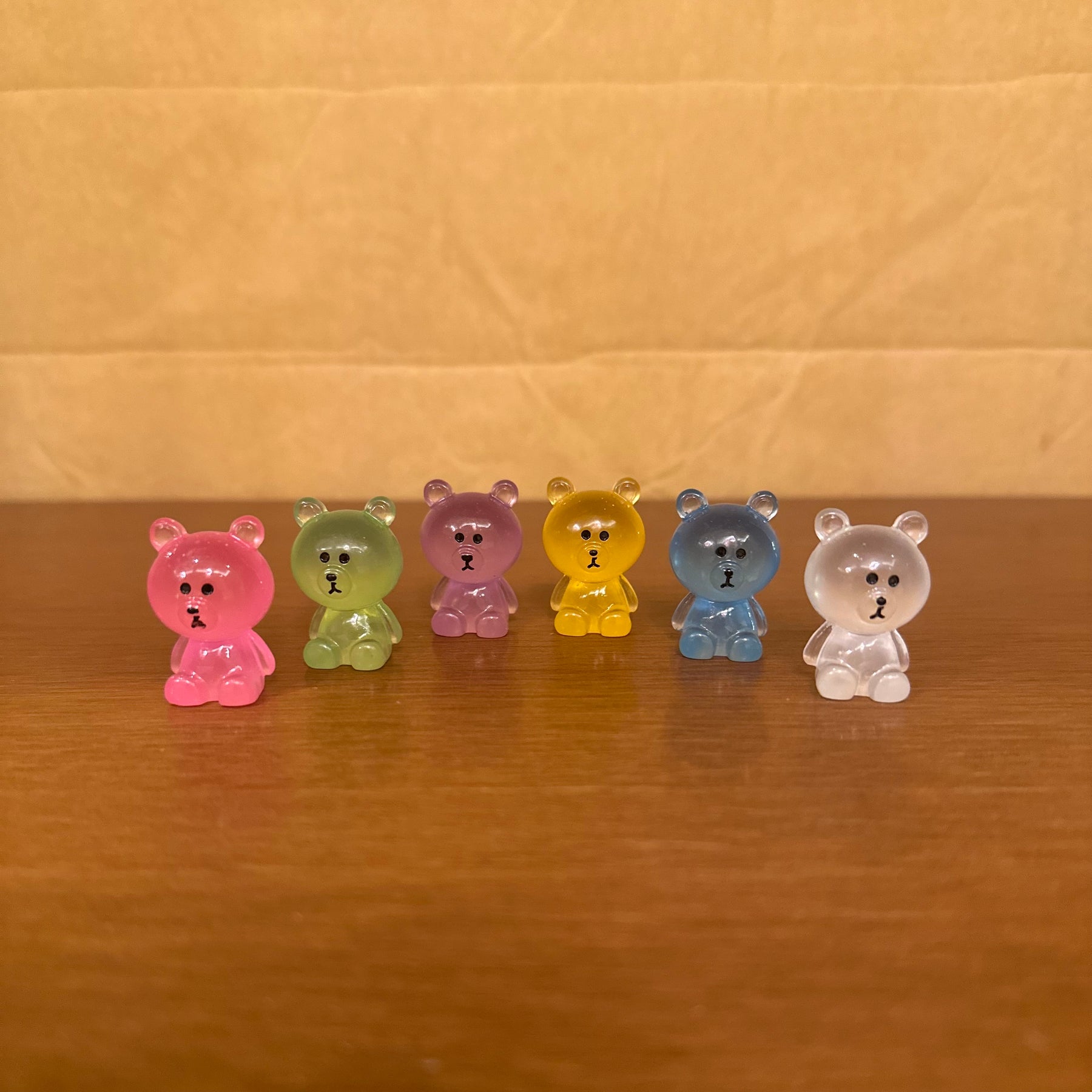 #395 Glow Teddy ( set of 2)