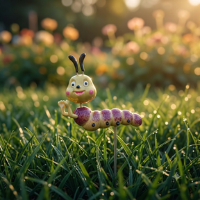 #S71 Cute Caterpillar ( Set Of 2 ) Random Colour