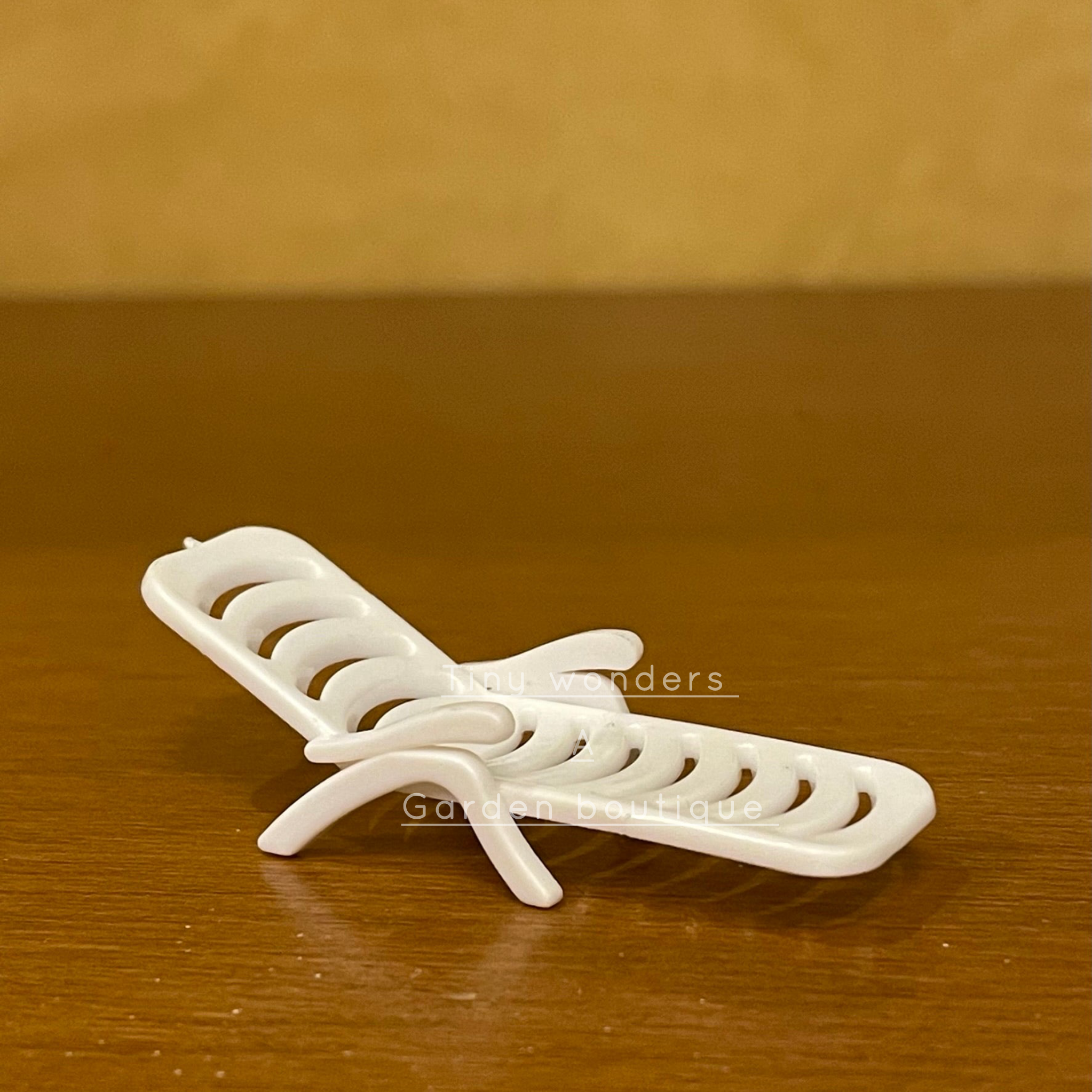 #018 Beach Miniature Bench ( set of 4 )