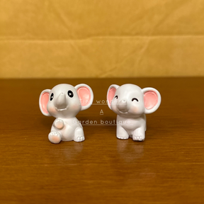 #101 Miniature New Elephant ( set of 2 ) random design