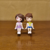 #119 Miniature Kids On Bench (PER PAIR)