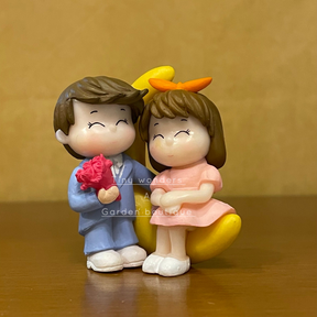 #189 Miniature Moon Couple New (PER PAIR)Random Colour