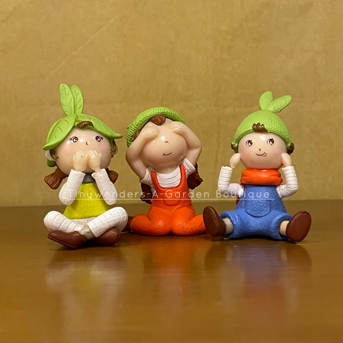 #261 Miniature Playfull Children (SET OF 3)