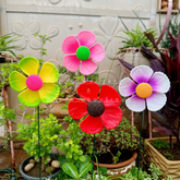 #S04 Rose Windmill Stick ( set of 2 ) Random Colour