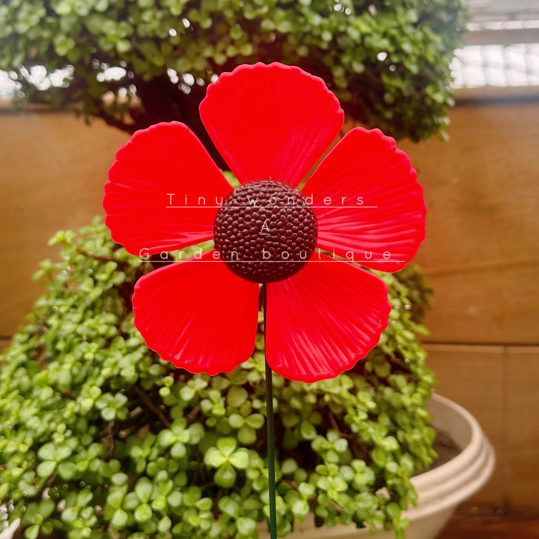 #S04 Rose Windmill Stick ( set of 2 ) Random Colour