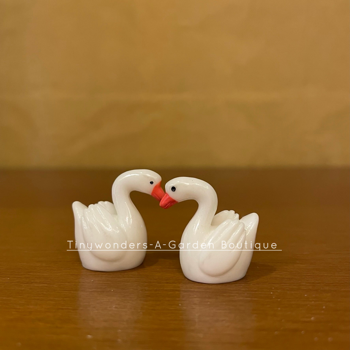 #285 Miniature Swan ( Set Of 2 )