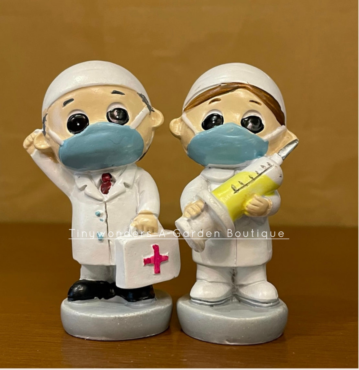 #304 Miniature Doctor Nurse (SET OF 2)