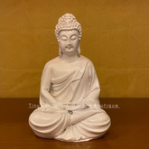 #305 Miniature Small White Budha  (PER UNIT)
