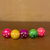 #307 Miniature Pin Mushroom Big ( Set Of 10 )