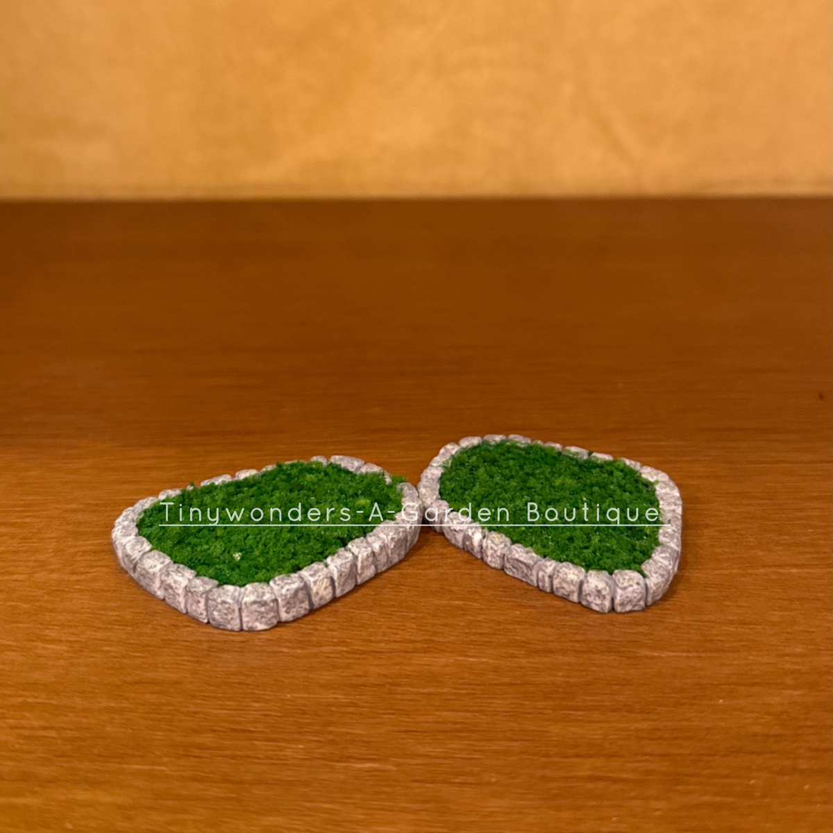#344 Miniature Green Patch ( set of 2 )