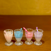 #345 Miniature Milk Shake ( set of 2 )