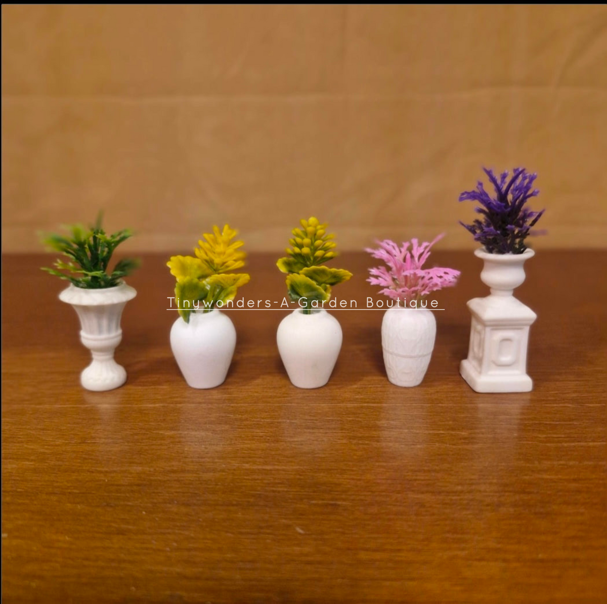 #459 Flower Vase (Set of 4) Random Designs