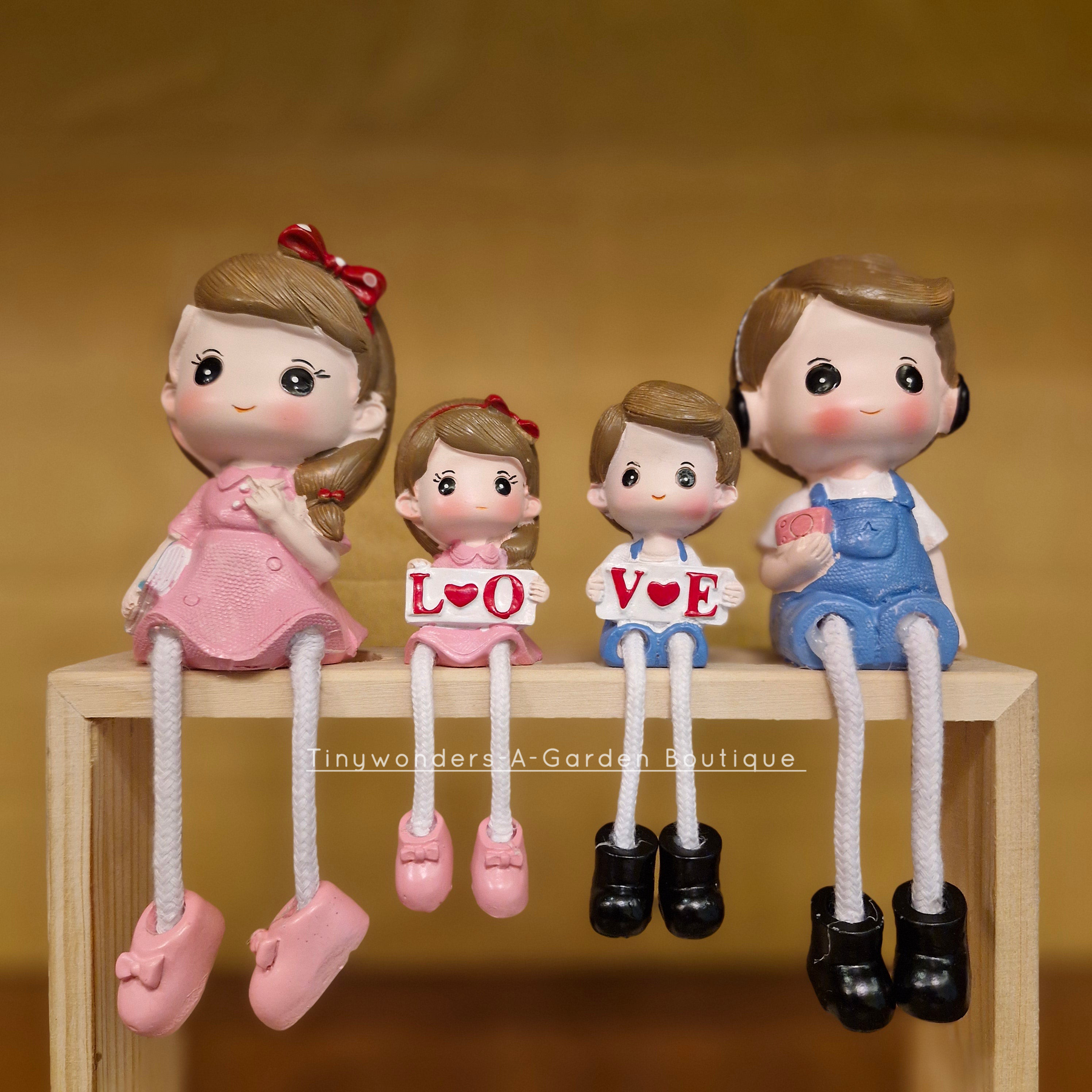 #477 Headphone Love Couple (Set of 4)