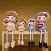 #484 Pink and Blue Family (Set of 4)