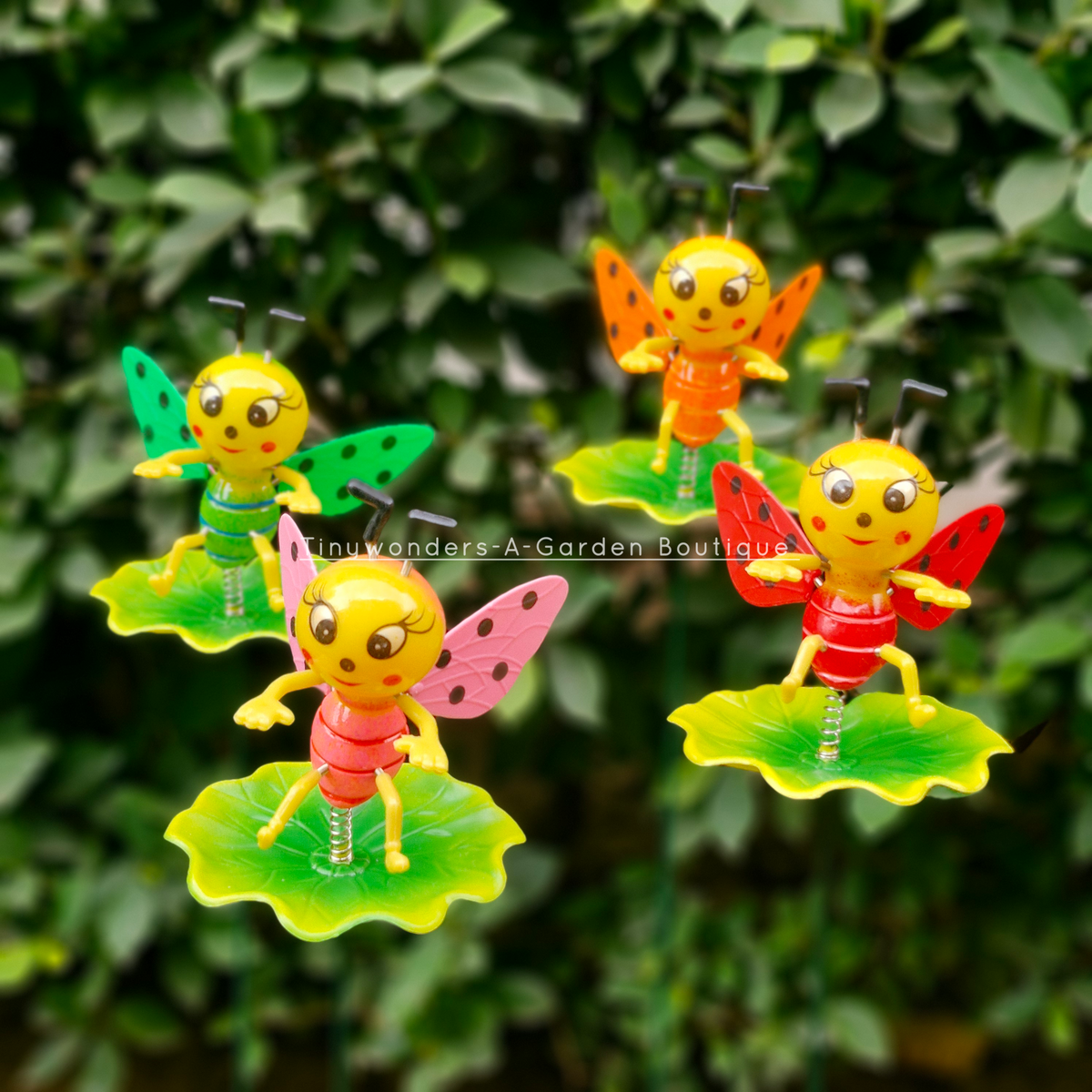 #S51 Polka Dot Bee ( Set Of 2 )