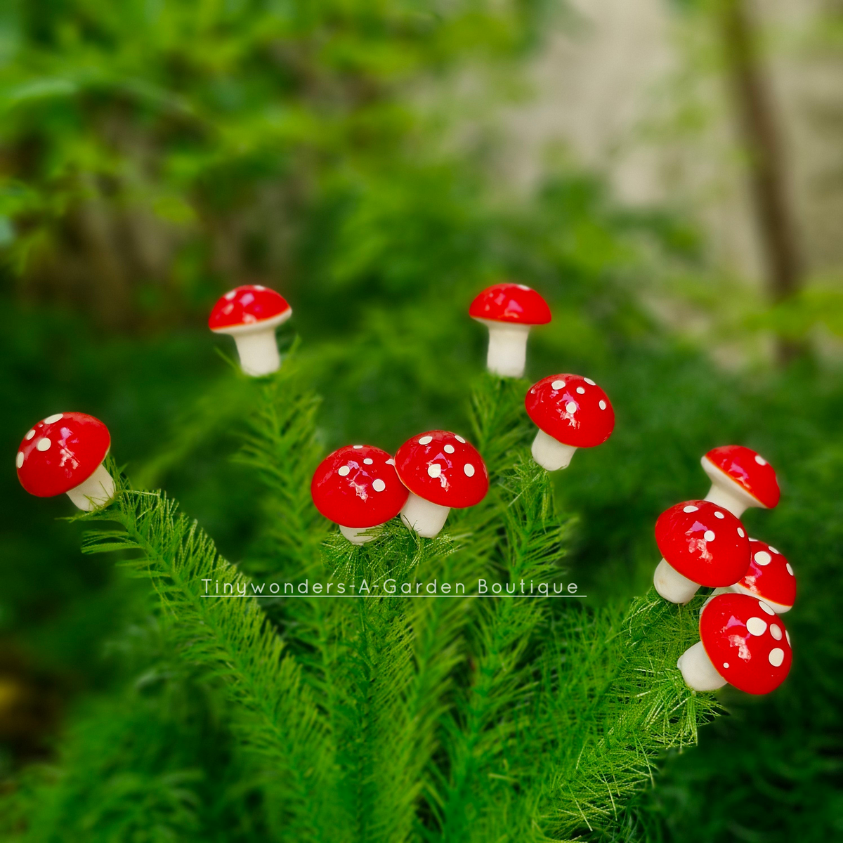 #S58 mushroom sticks ( set Of 10 )