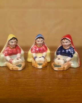 #C34 Miniature Village Woman ( Per Unit ) Random Colour & Design