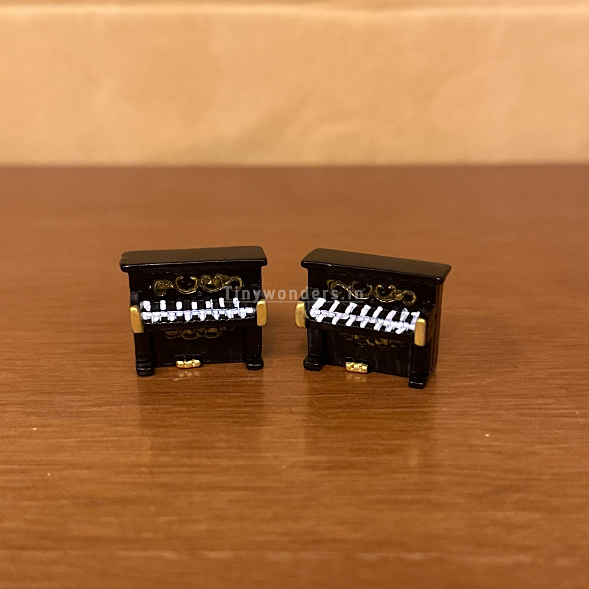 #641 Miniature Piano ( Set Of 2 )