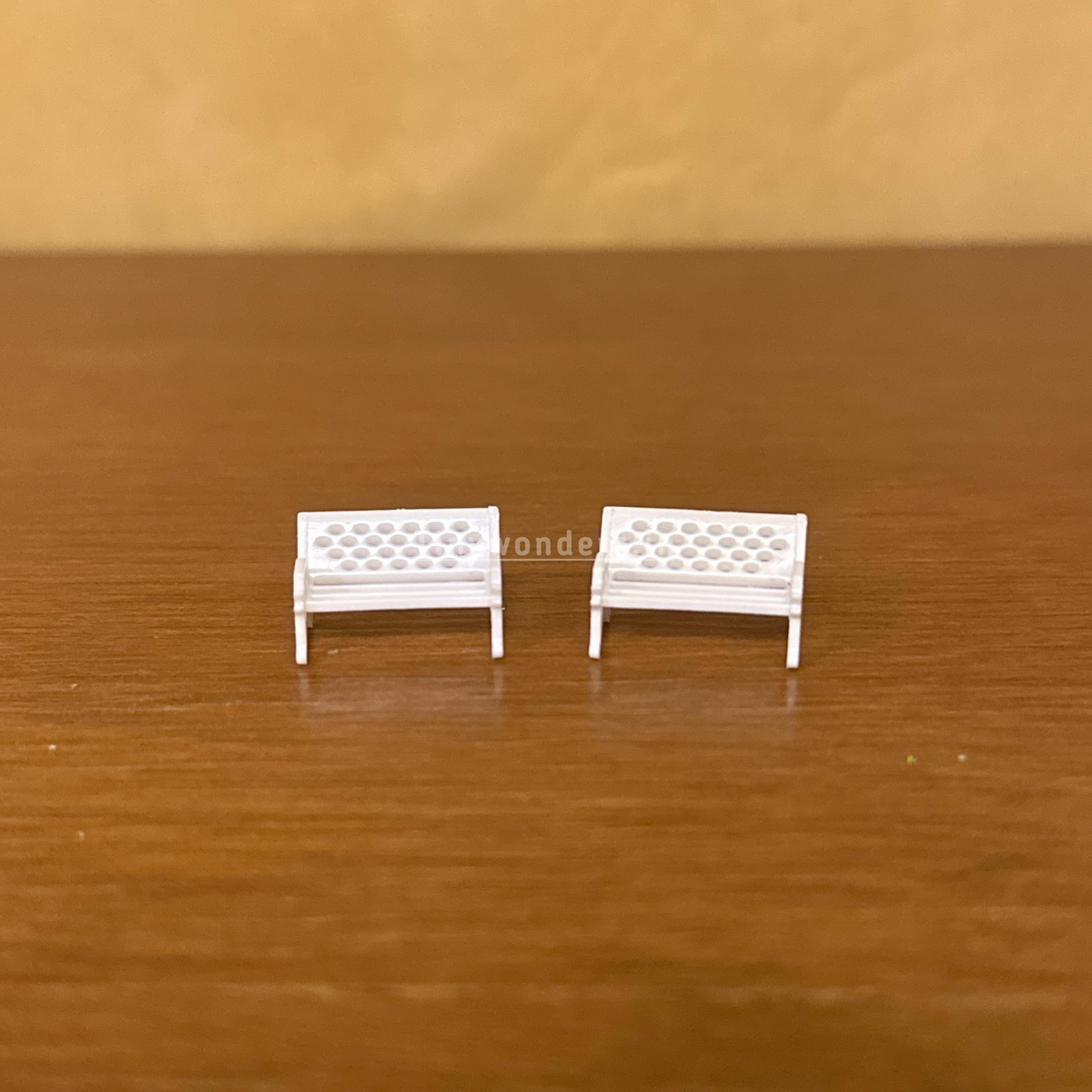 #644 Miniature Bench ( Set Of 4 )