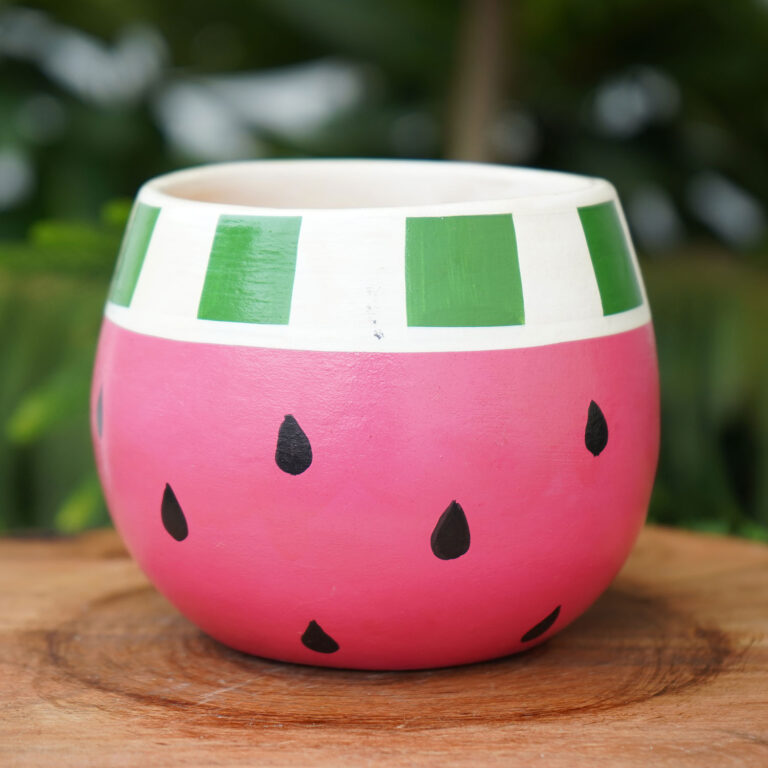 Water melon Terracotta Pot