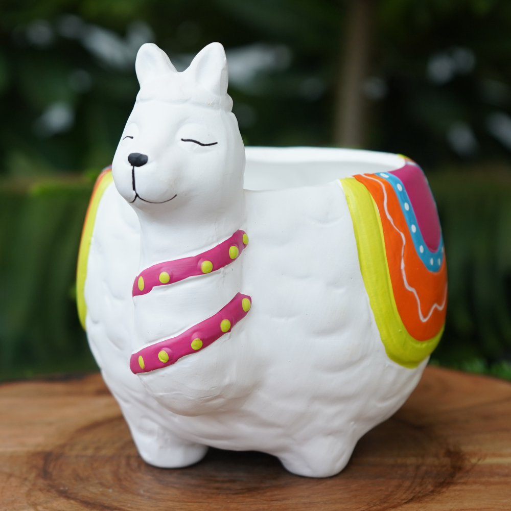 Cute Llama Pot Big ( Per Unit )